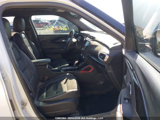2022 Chevrolet Trailblazer Rs მანქანა იყიდება აუქციონზე, vin: KL79MUSL8NB109891, აუქციონის ნომერი: 12662364