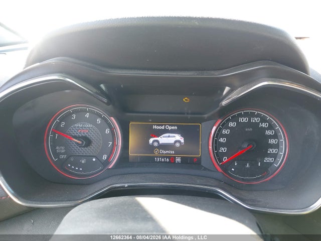 2022 Chevrolet Trailblazer Rs მანქანა იყიდება აუქციონზე, vin: KL79MUSL8NB109891, აუქციონის ნომერი: 12662364