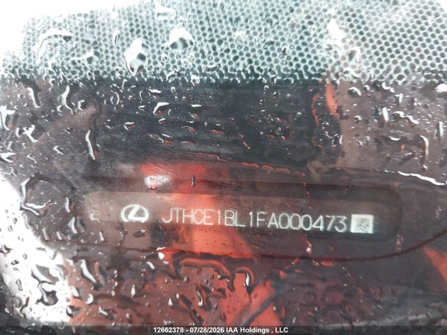 Aukcja sprzedaży 2015 Lexus Gs 350 350, vin: JTHCE1BL1FA000473, numer aukcji: 12662378