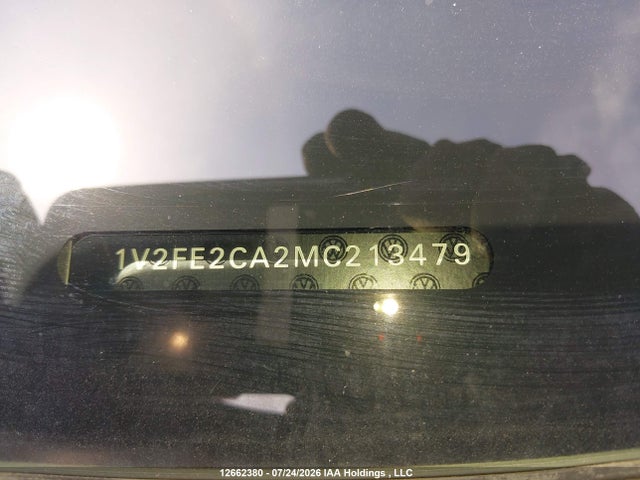 1V2FE2CA2MC213479 Volkswagen Atlas Cross Sport Sel Premium R-line