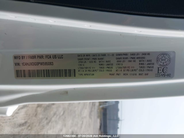 Aukcja sprzedaży 2023 Jeep Wrangler 4-door Willys, vin: 1C4HJXDG0PW595083, numer aukcji: 12662384