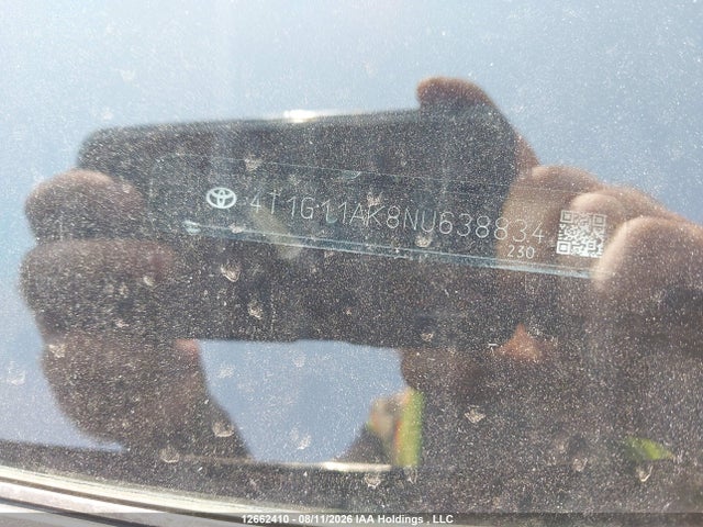 Toyota Camry 2022 4T1G11AK8NU638834 Image 18