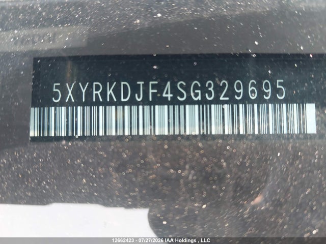 12662423 :رقم المزاد ، 5XYRKDJF4SG329695 vin ، 2025 Kia Sorento Sx/x-line Sx/x-line Sx Prestige/x-pro Sx Prestige مزاد بيع