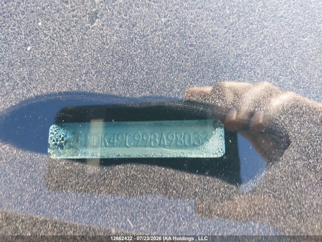 2009 Ford Edge Limited მანქანა იყიდება აუქციონზე, vin: 2FMDK49C99BA98033, აუქციონის ნომერი: 12662432