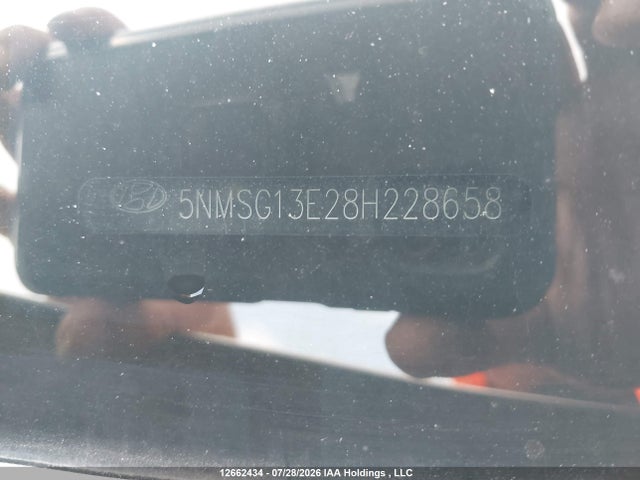 Продажа на аукционе авто 2008 Hyundai Santa Fe Gl/gls, vin: 5NMSG13E28H228658, номер лота: 12662434