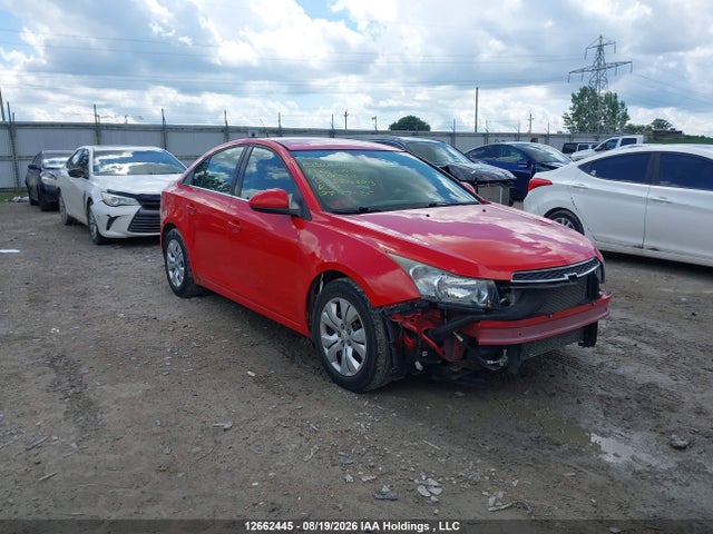 12662445 :رقم المزاد ، 1G1PC5SB5E7384303 vin ، 2014 Chevrolet Cruze 1lt مزاد بيع