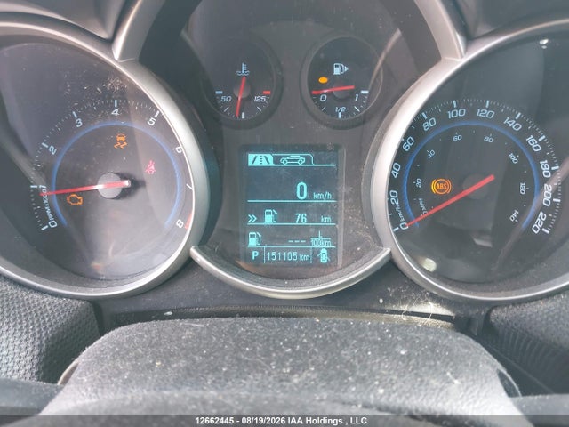 12662445 :رقم المزاد ، 1G1PC5SB5E7384303 vin ، 2014 Chevrolet Cruze 1lt مزاد بيع
