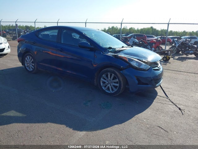 12662449 :رقم المزاد ، KMHDH4AE5FU455175 vin ، 2015 Hyundai Elantra Sport Appearance مزاد بيع