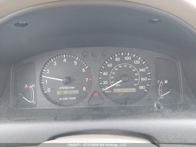 Продаж на аукціоні авто 2001 Toyota Corolla Ce/le/s, vin: 2T1BR12E71C856884, номер лоту: 12662471