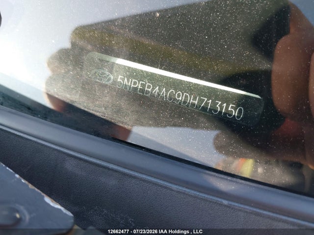 Aukcja sprzedaży 2013 Hyundai Sonata Gls, vin: 5NPEB4AC9DH713150, numer aukcji: 12662477