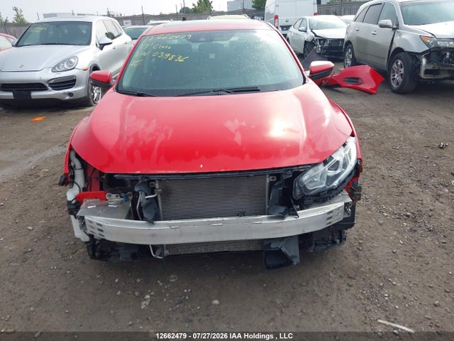 2017 Honda Civic Ex მანქანა იყიდება აუქციონზე, vin: 2HGFC2F80HH039836, აუქციონის ნომერი: 12662479