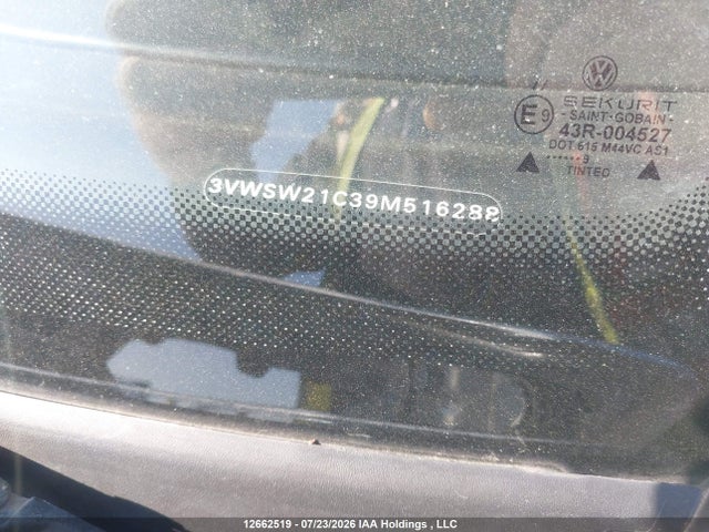 Aukcja sprzedaży 2009 Volkswagen New Beetle, vin: 3VWSW21C39M516288, numer aukcji: 12662519