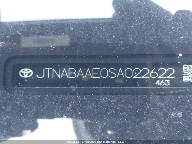 JTNABAAE0SA022622 Toyota Gr Corolla