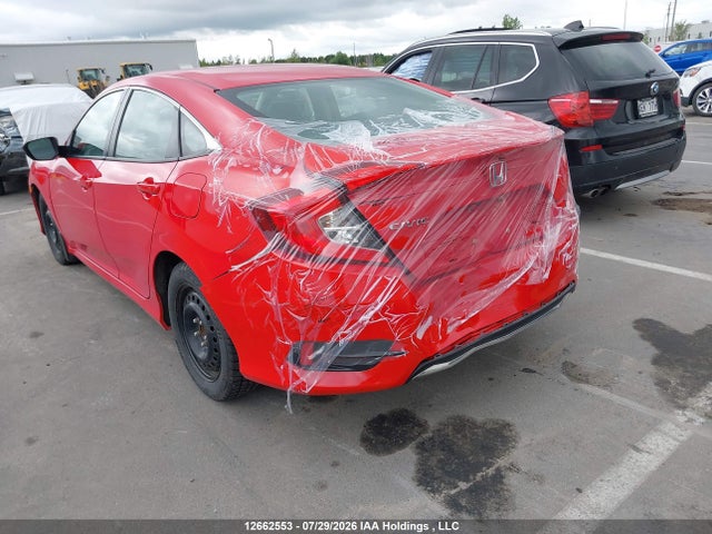 Honda Civic 2020 2HGFC2F74LH009142 Image 3