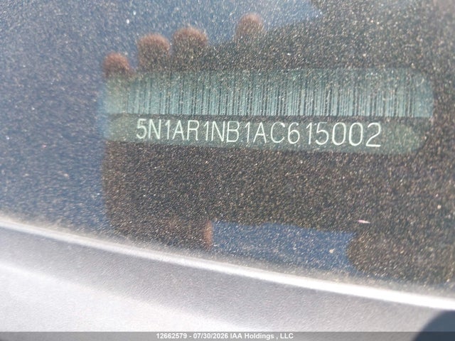 Aukcja sprzedaży 2010 Nissan Pathfinder Se, vin: 5N1AR1NB1AC615002, numer aukcji: 12662579