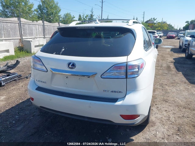 Aukcja sprzedaży 2012 Lexus Rx 450h, vin: JTJBC1BA5C2430625, numer aukcji: 12662584