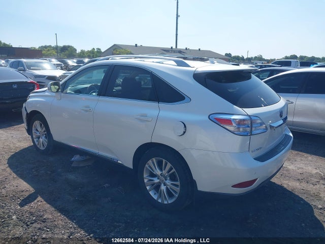 Aukcja sprzedaży 2012 Lexus Rx 450h, vin: JTJBC1BA5C2430625, numer aukcji: 12662584