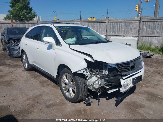Aukcja sprzedaży 2012 Lexus Rx 450h, vin: JTJBC1BA5C2430625, numer aukcji: 12662584