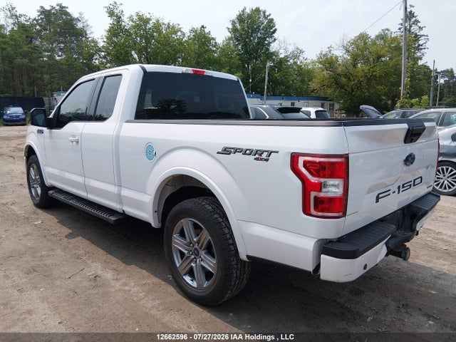 2019 Ford F150 Super Cab მანქანა იყიდება აუქციონზე, vin: 1FTFX1E49KKD53383, აუქციონის ნომერი: 12662596