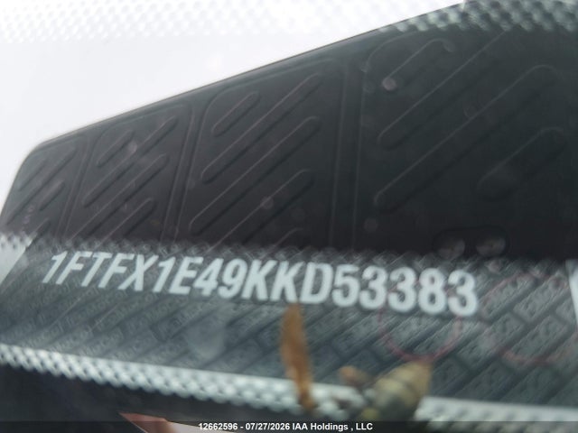2019 Ford F150 Super Cab მანქანა იყიდება აუქციონზე, vin: 1FTFX1E49KKD53383, აუქციონის ნომერი: 12662596