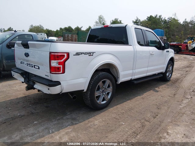 2019 Ford F150 Super Cab მანქანა იყიდება აუქციონზე, vin: 1FTFX1E49KKD53383, აუქციონის ნომერი: 12662596