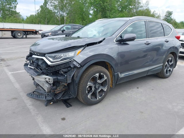 2018 Honda Cr-v Touring მანქანა იყიდება აუქციონზე, vin: 2HKRW2H9XJH114662, აუქციონის ნომერი: 12629340