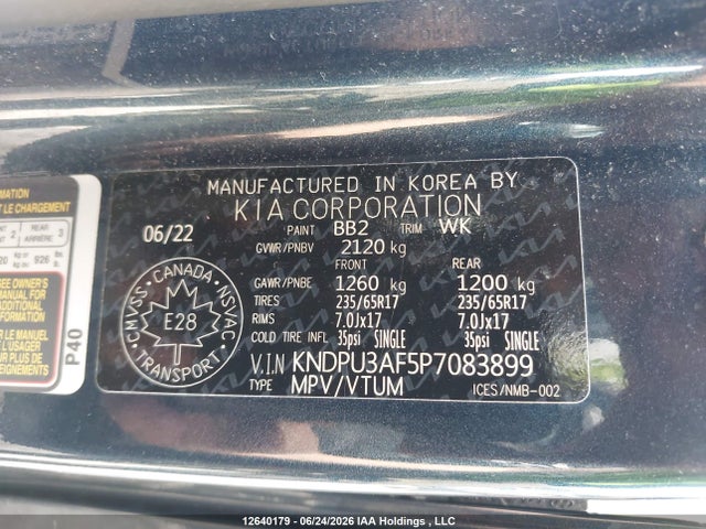 KIA Sportage Lx 2023 KNDPU3AF5P7083899 Image 18