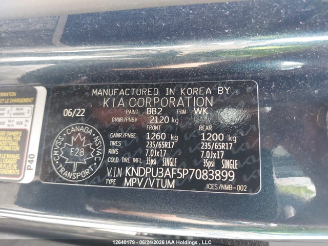 KIA Sportage Lx 2023 KNDPU3AF5P7083899 Image 9
