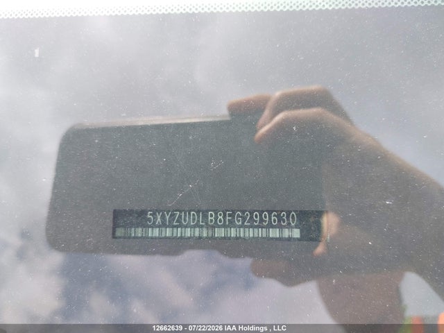 12662639 :رقم المزاد ، 5XYZUDLB8FG299630 vin ، 2015 Hyundai Santa Fe Sport مزاد بيع