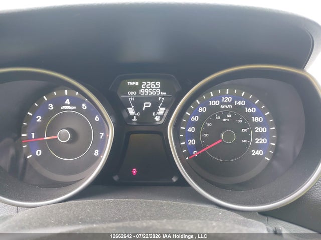 12662642 :رقم المزاد ، 5NPDH4AE8DH262272 vin ، 2013 Hyundai Elantra Gls/limited مزاد بيع