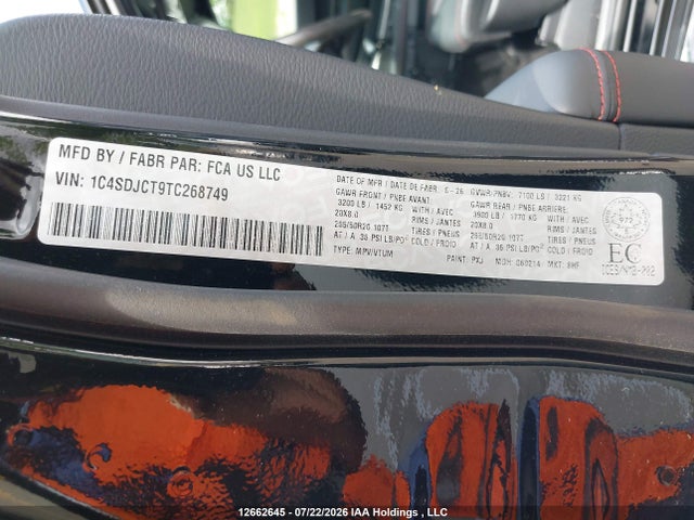 Dodge Durango R/t 2026 1C4SDJCT9TC268749 Image 20