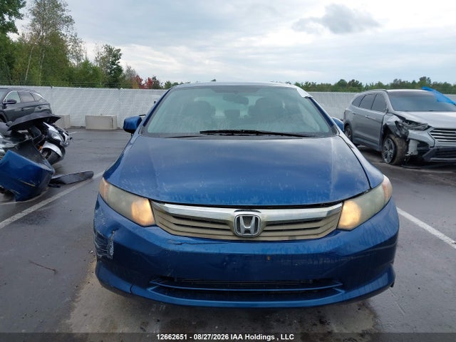 Продажа на аукционе авто 2012 Honda Civic Lx, vin: 2HGFB2F48CH014594, номер лота: 12662651
