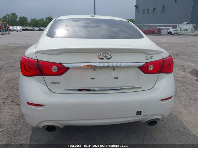 Aukcja sprzedaży 2014 Infiniti Q50 Premium/sport, vin: JN1BV7AR7EM707034, numer aukcji: 12662655