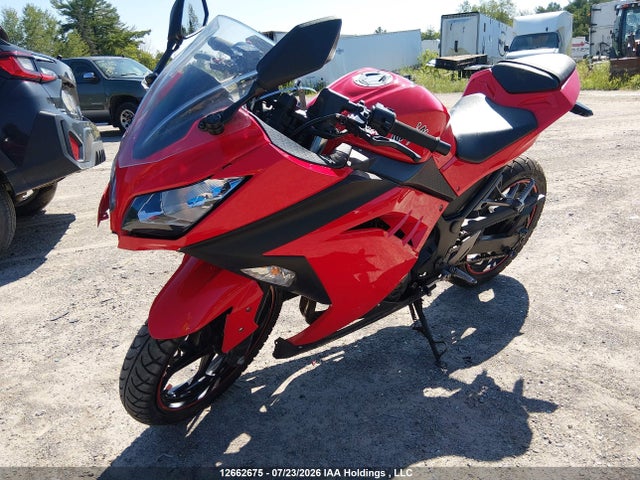 Продаж на аукціоні авто 2013 Kawasaki Ex300 A, vin: JKAEX8A14DDA10324, номер лоту: 12662675