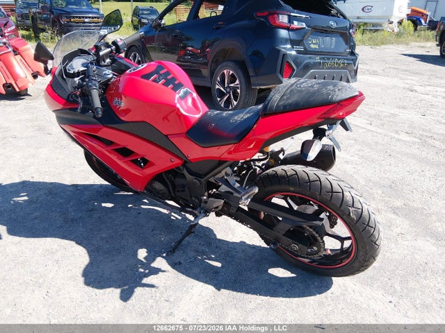 Продаж на аукціоні авто 2013 Kawasaki Ex300 A, vin: JKAEX8A14DDA10324, номер лоту: 12662675