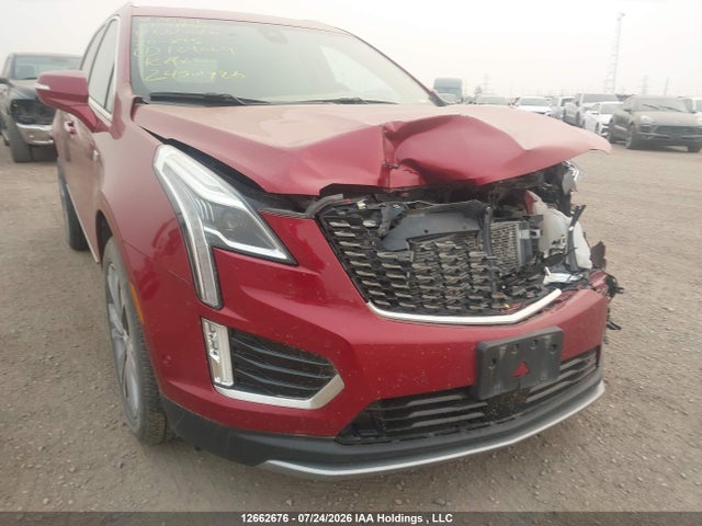 12662676 :رقم المزاد ، 1GYKNFRS4LZ129029 vin ، 2020 Cadillac Xt5 Platinum Premium Luxury مزاد بيع