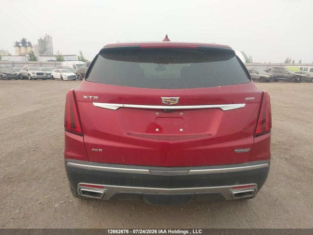 12662676 :رقم المزاد ، 1GYKNFRS4LZ129029 vin ، 2020 Cadillac Xt5 Platinum Premium Luxury مزاد بيع