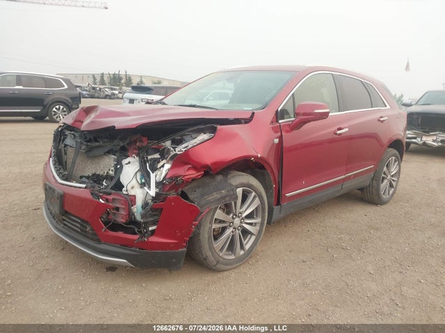 12662676 :رقم المزاد ، 1GYKNFRS4LZ129029 vin ، 2020 Cadillac Xt5 Platinum Premium Luxury مزاد بيع