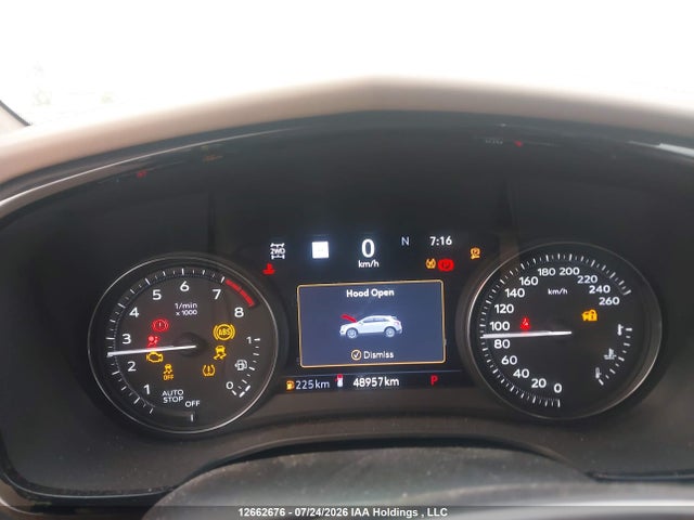 12662676 :رقم المزاد ، 1GYKNFRS4LZ129029 vin ، 2020 Cadillac Xt5 Platinum Premium Luxury مزاد بيع