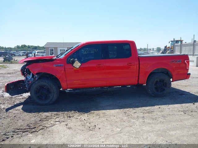 2016 Ford F150 Supercrew მანქანა იყიდება აუქციონზე, vin: 1FTEW1EF5GFA39214, აუქციონის ნომერი: 12662697