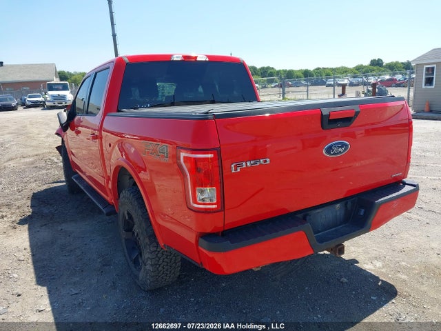 2016 Ford F150 Supercrew მანქანა იყიდება აუქციონზე, vin: 1FTEW1EF5GFA39214, აუქციონის ნომერი: 12662697