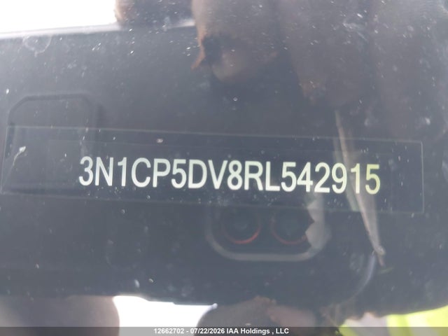 3N1CP5DV8RL542915 Nissan KICKS SR
