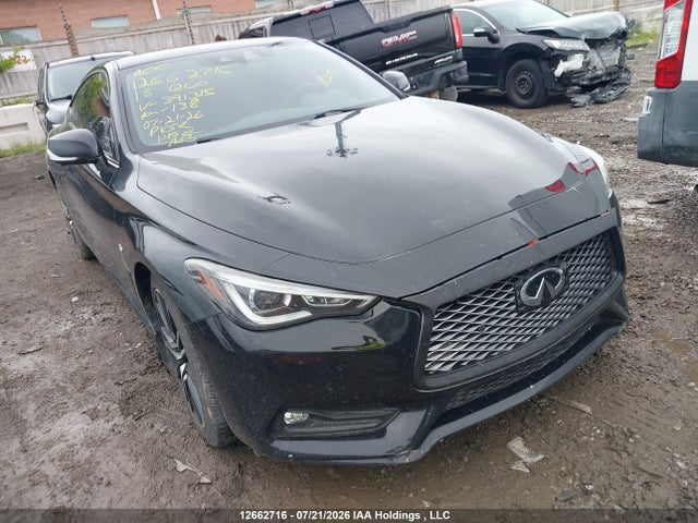 Aukcja sprzedaży 2018 Infiniti Q60 Luxe 300/sport 300, vin: JN1EV7EL4JM391315, numer aukcji: 12662716