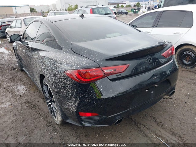 12662716 :رقم المزاد ، JN1EV7EL4JM391315 vin ، 2018 Infiniti Q60 Luxe 300/sport 300 مزاد بيع
