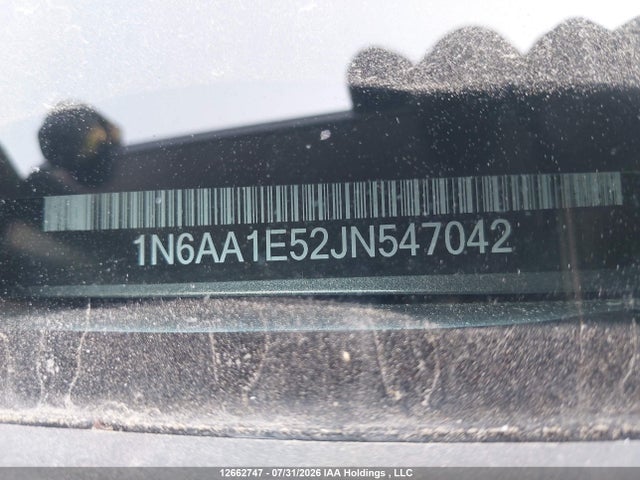 1N6AA1E52JN547042 Nissan Titan Platinum/pro-4x/s/sl Midnight Edition/sv/sv Midnight Edition