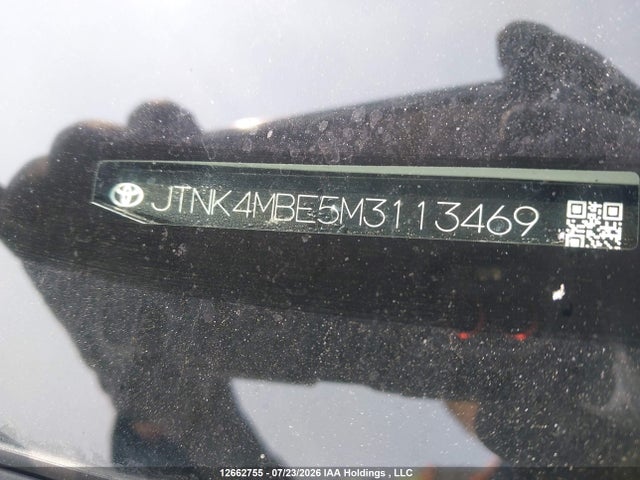 Aukcja sprzedaży 2021 Toyota Corolla Se/xse, vin: JTNK4MBE5M3113469, numer aukcji: 12662755