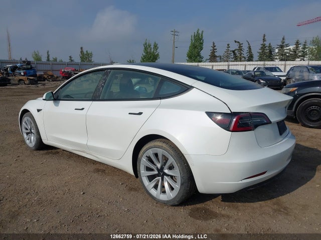 Tesla Model 3 Long Range 2022 5YJ3E1EB4NF296213 Image 3
