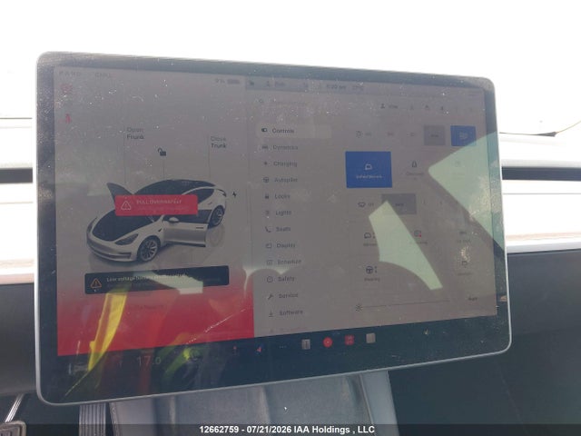 Tesla Model 3 Long Range 2022 5YJ3E1EB4NF296213 Image 7
