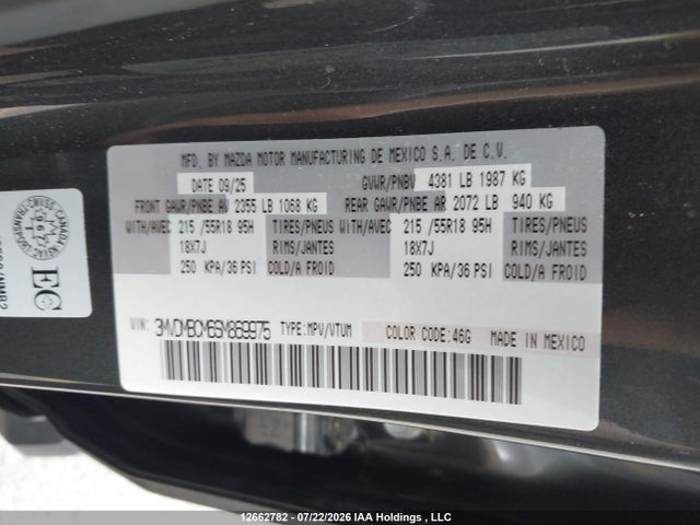 3MVDMBCM6SM869975 Mazda CX-30
