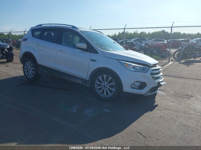 Auction sale of the 2017 Ford Escape Titanium, vin: 1FMCU9J98HUB32622, lot number: 12662838
